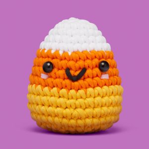 Maisey the Candy Corn Crochet Kit | The Woobles