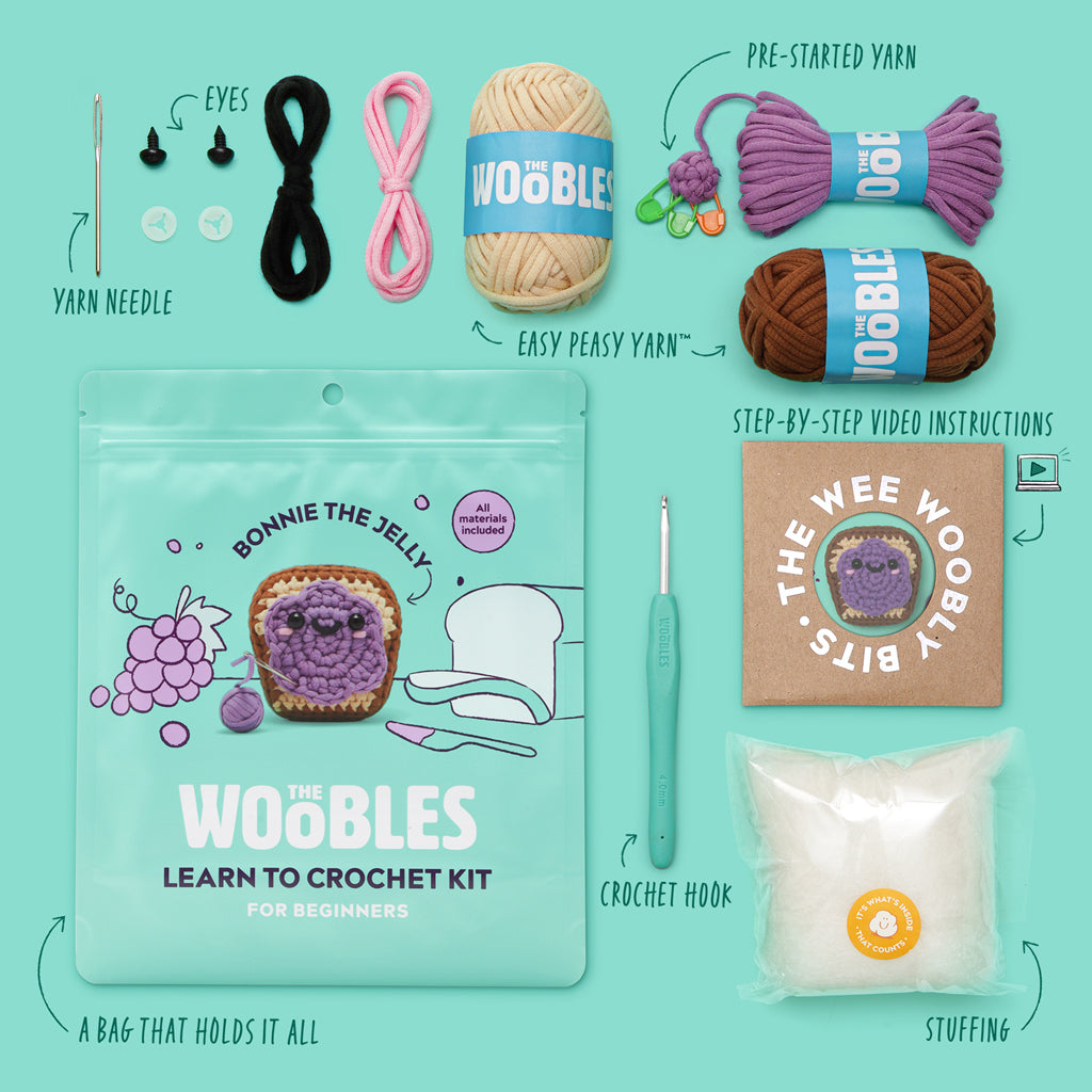 Bonnie the Jelly Crochet Kit | The Woobles - Image 4