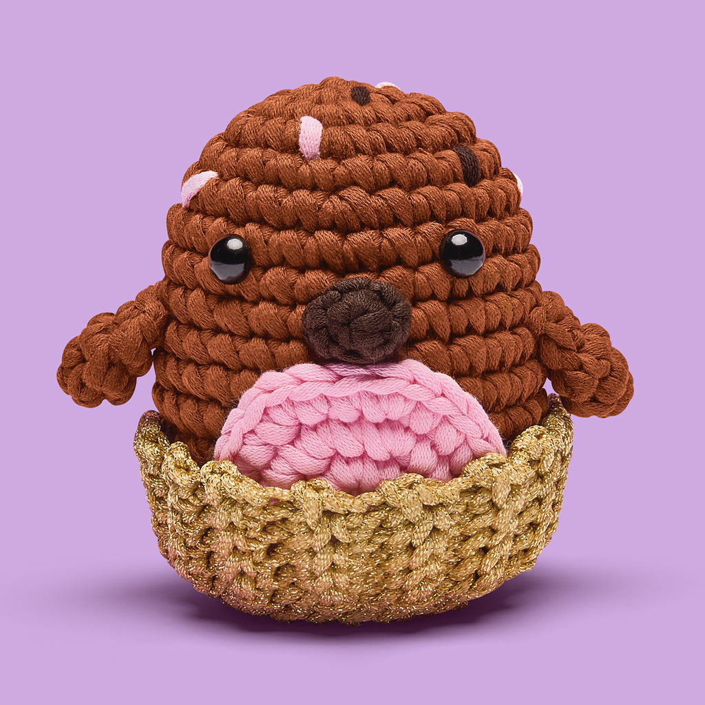 Pierre the Penguin: Sweetie Edition Crochet Kit | The Woobles - Image 2