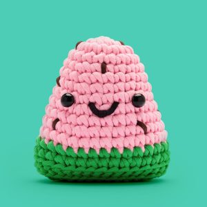 Sandy the Watermelon Crochet Kit | The Woobles