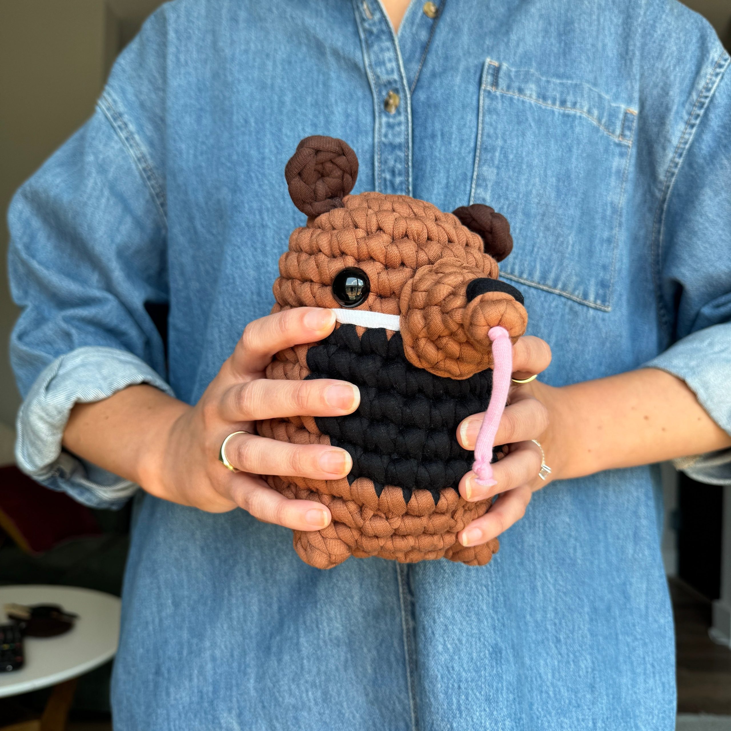 Nancy the Anteater Extra Squeezy Crochet Kit - Image 2