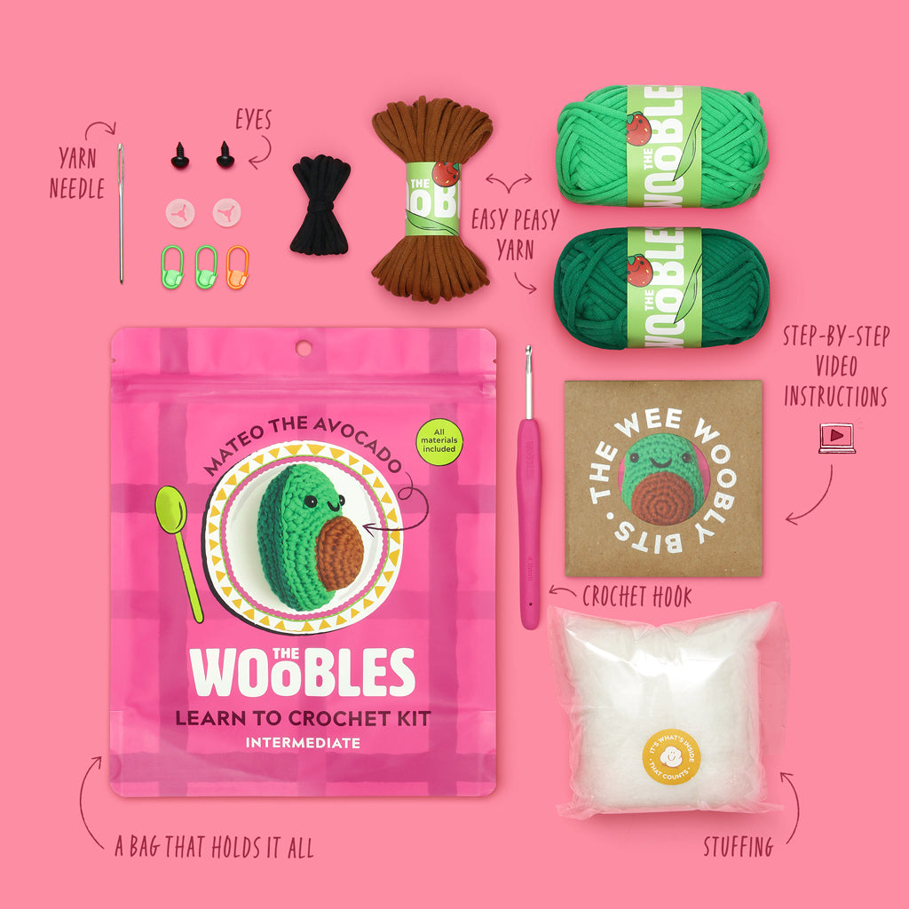 Avocado Crochet Kit | The Woobles - Image 3