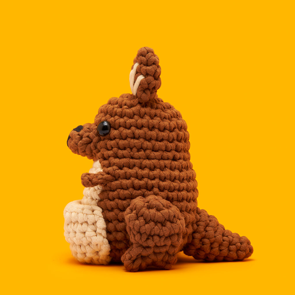 Kangaroo Crochet Kit | The Woobles - Image 4