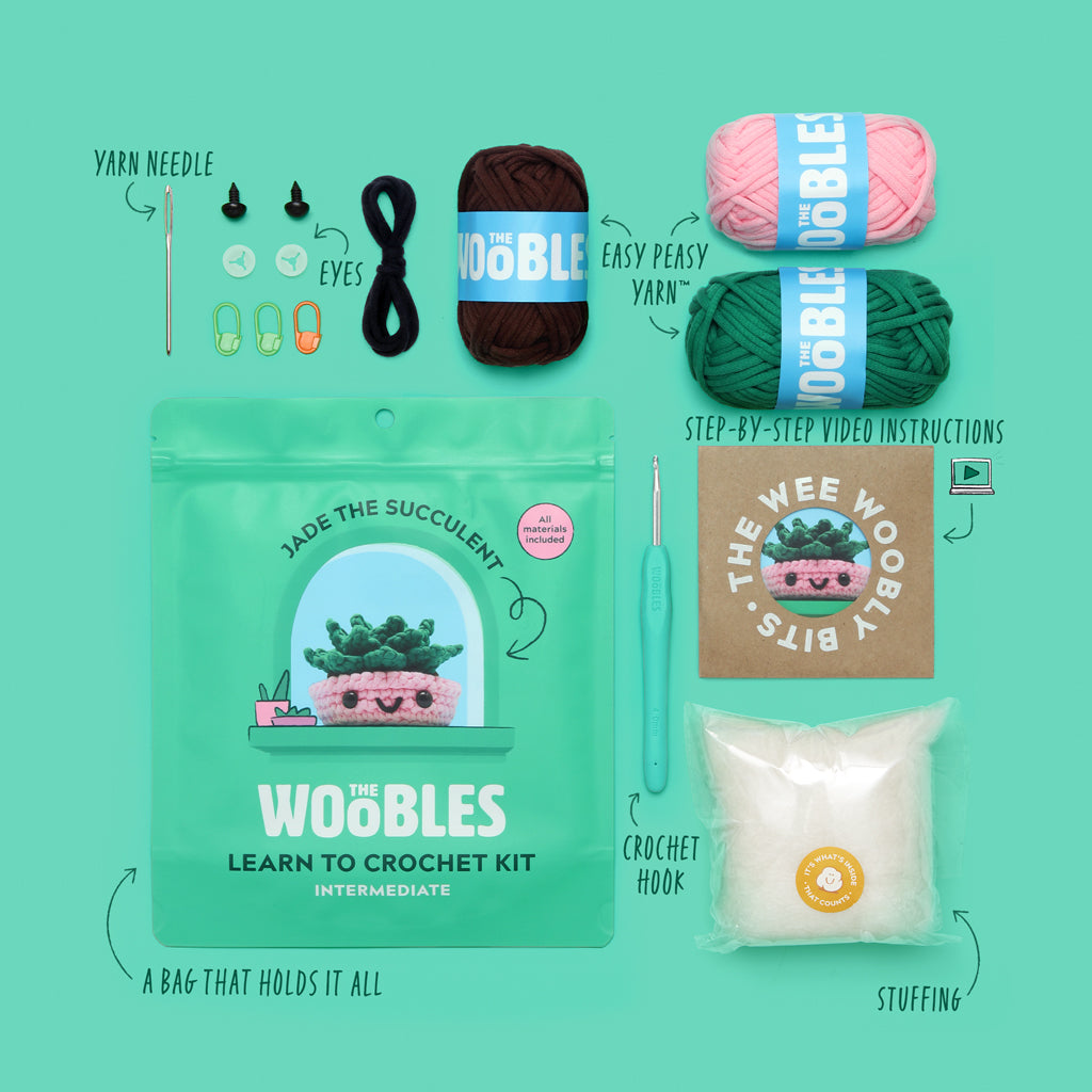 Succulent Crochet Kit | The Woobles - Image 3