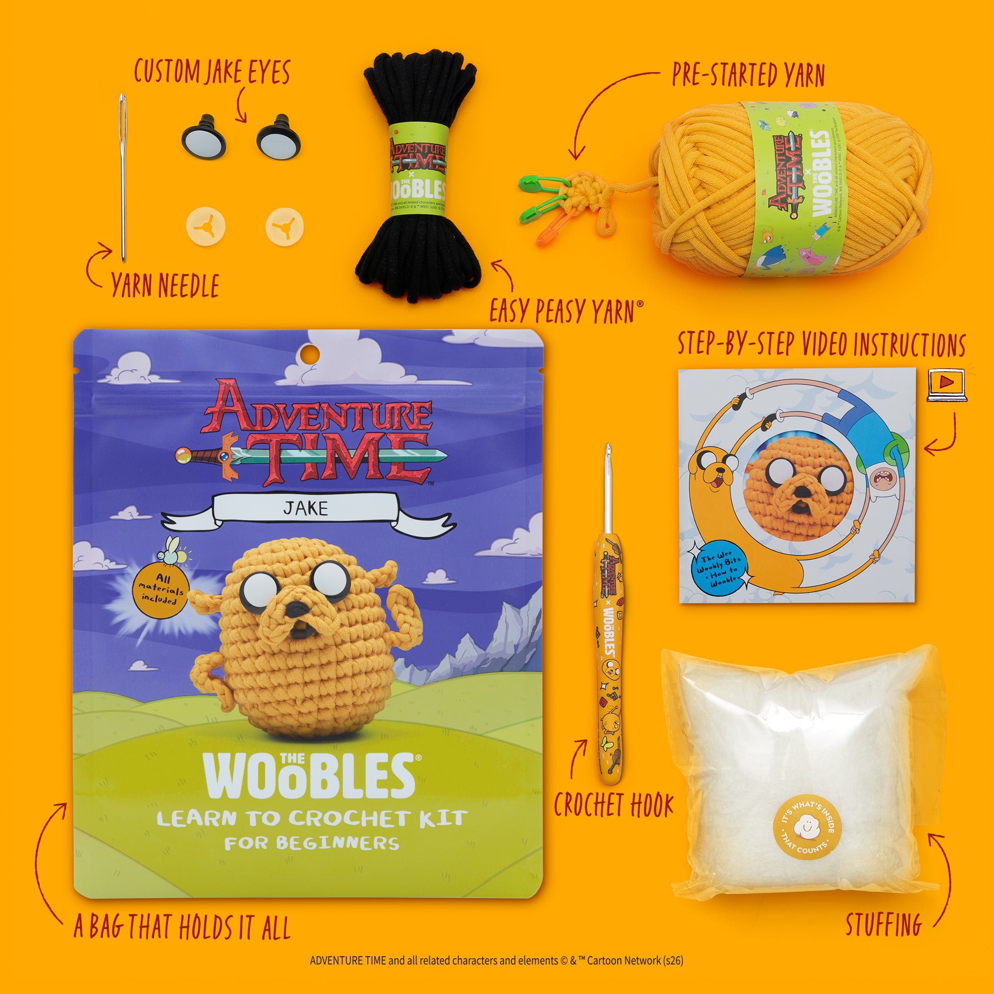 Jake Crochet Kit | The Woobles - Image 2