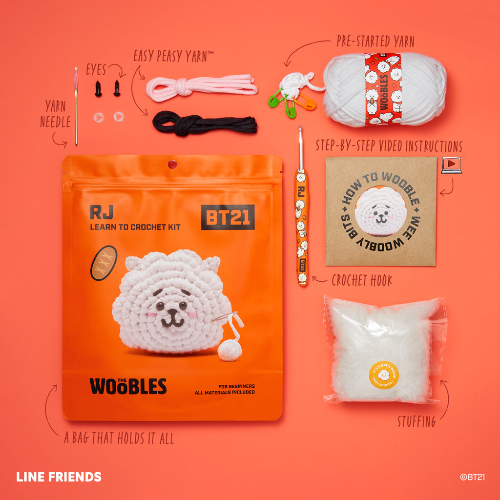 RJ Crochet Kit | The Woobles - Image 3