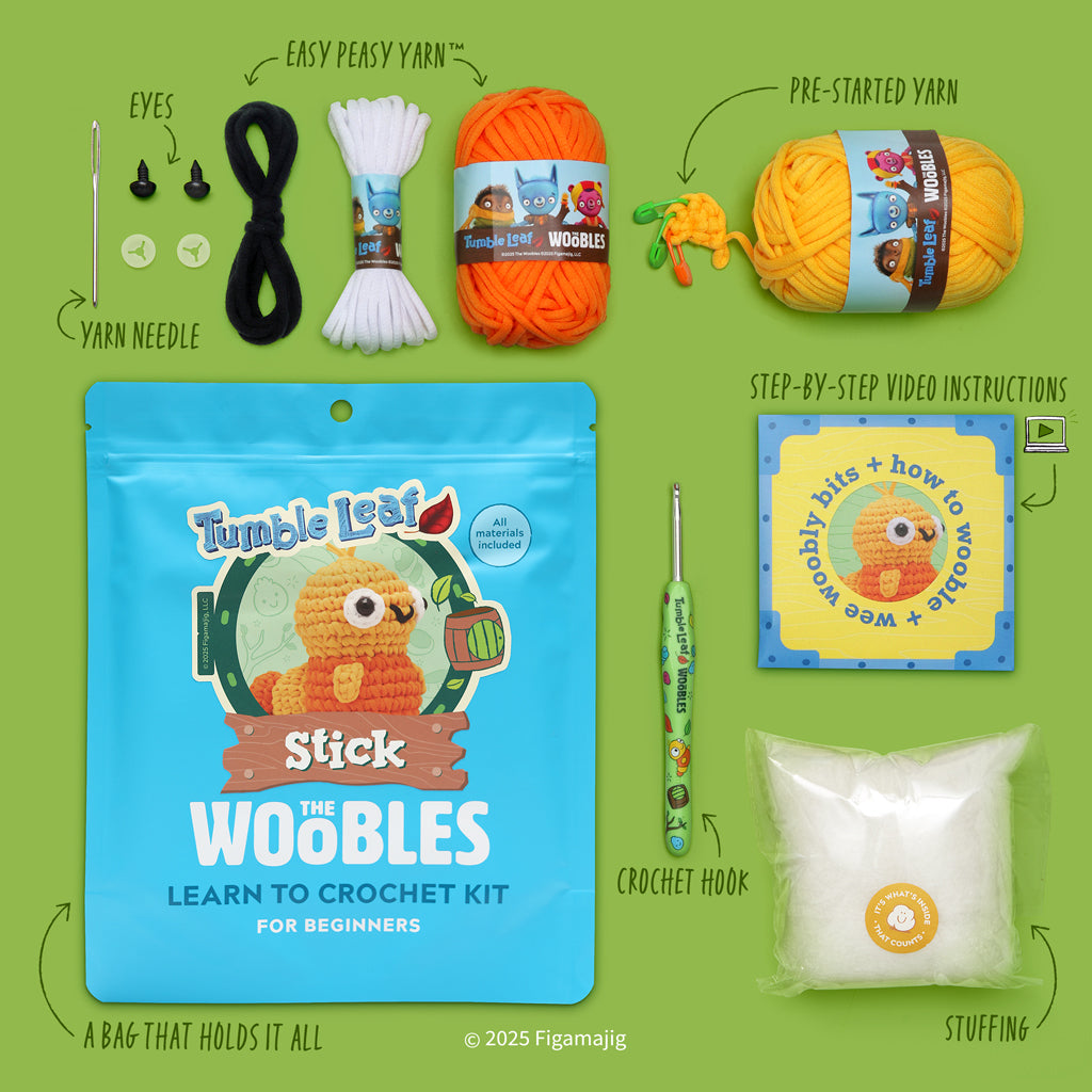 Stick Crochet Kit | The Woobles - Image 3