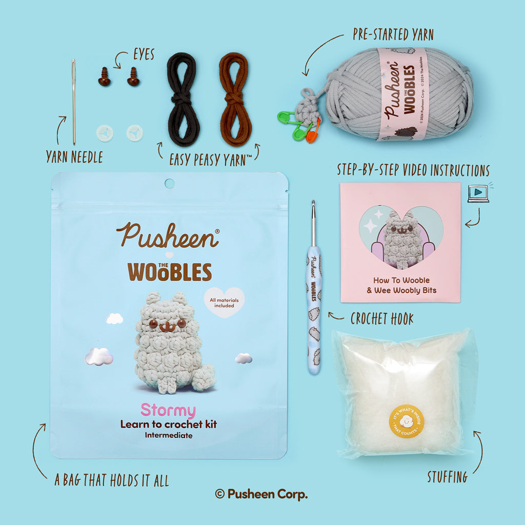 Pusheen Cozy Club Bundle for Beginners | The Woobles - Image 9
