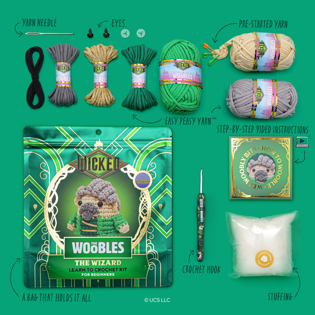 The Wizard Crochet Kit | The Woobles - Image 2