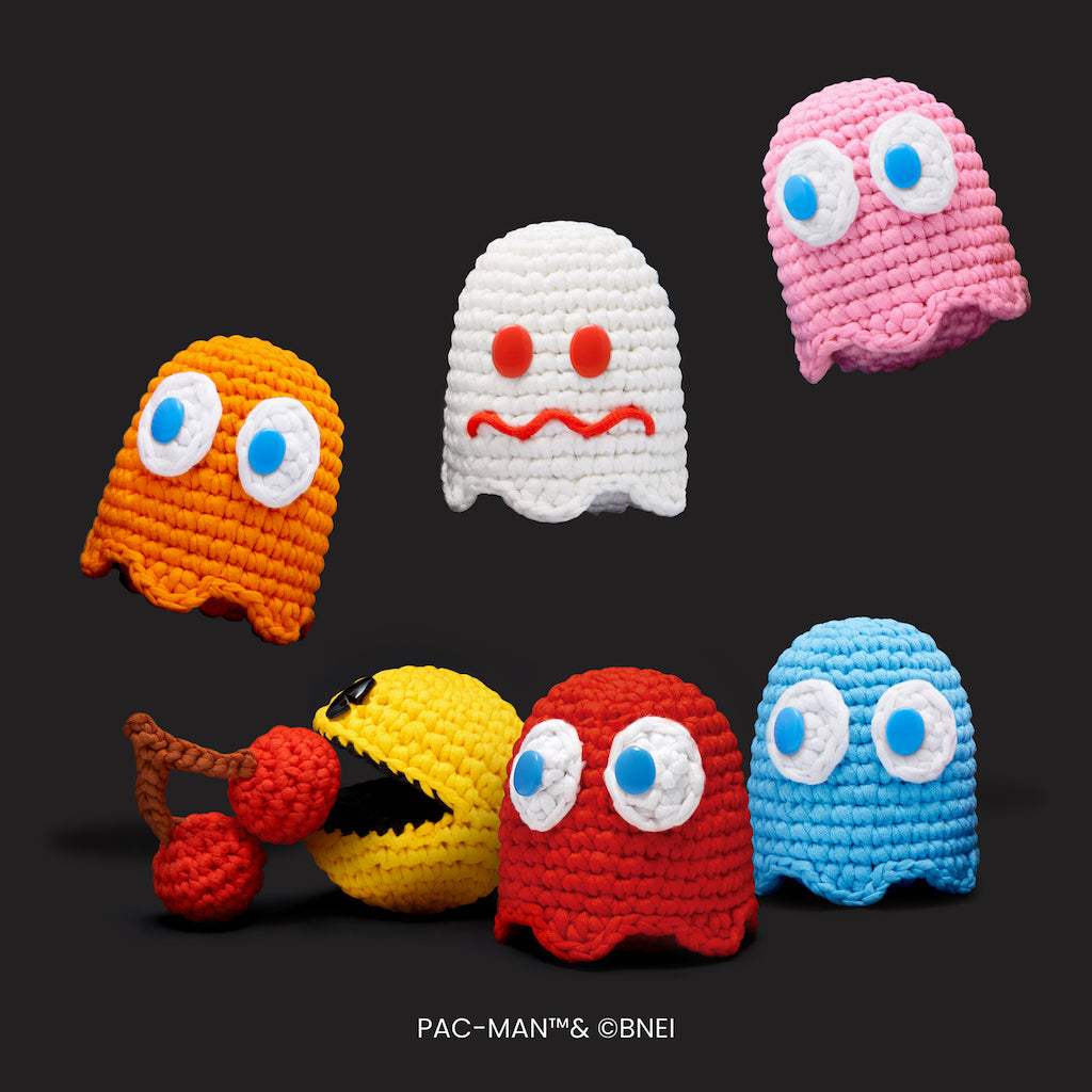 PAC-MAN-ificent Pals Crochet Kit Bundle | The Woobles - Image 17