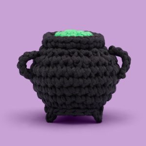 Tiny Cauldron Crochet Kit | The Woobles