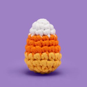 Tiny Candy Corn Crochet Kit | The Woobles