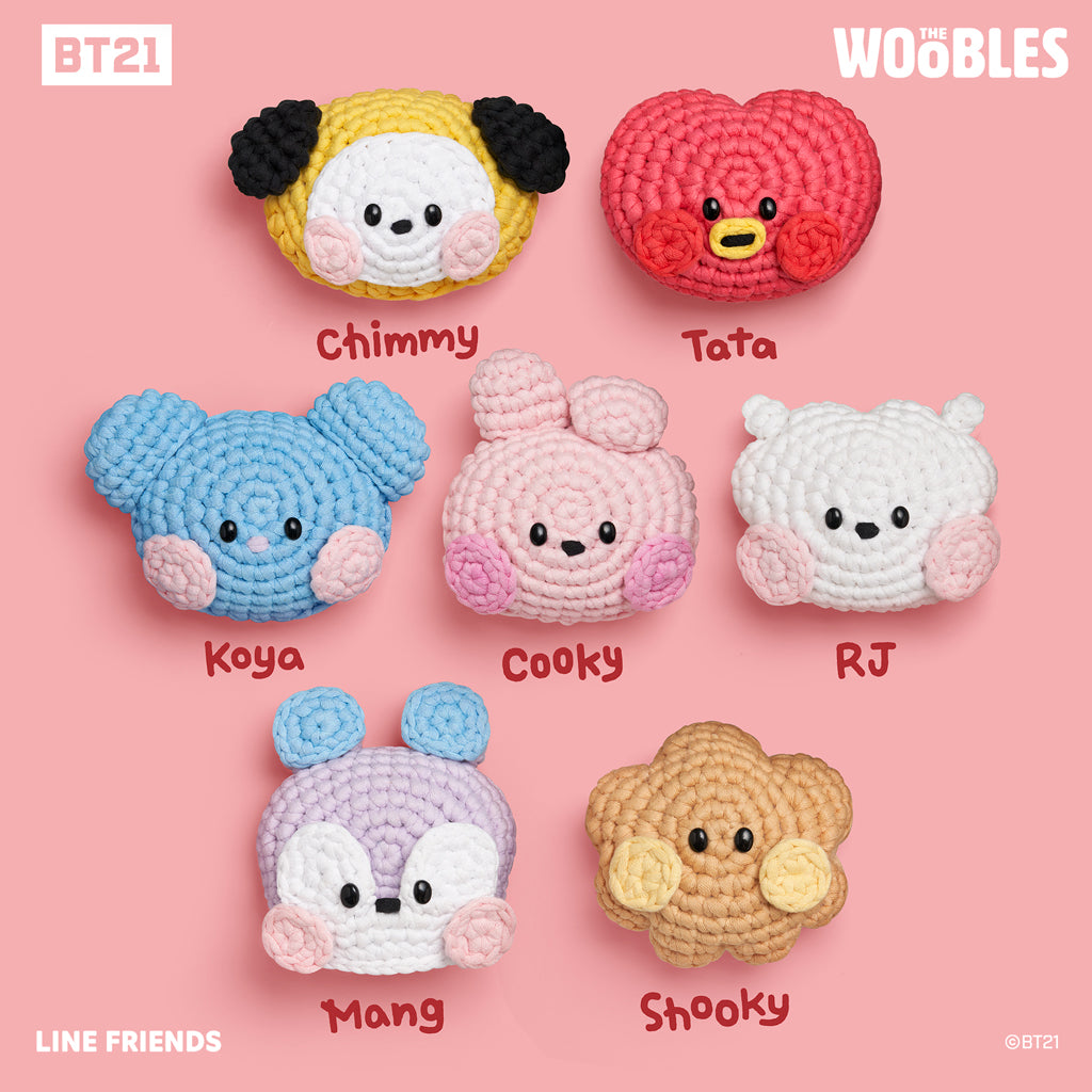 BT21 minini Donut Blind Bag Crochet Kit | The Woobles - Image 3