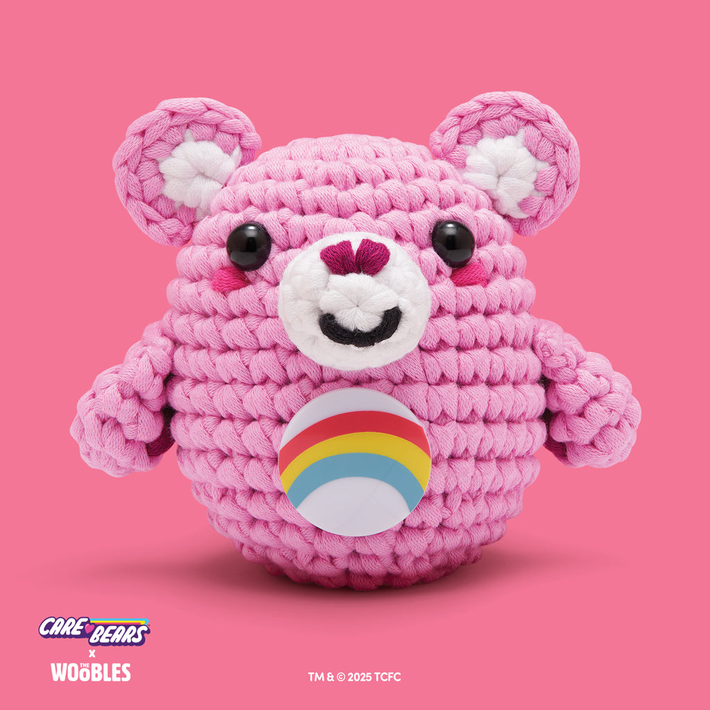 Cheer Bear™ Crochet Kit for Beginners | The Woobles - Image 2