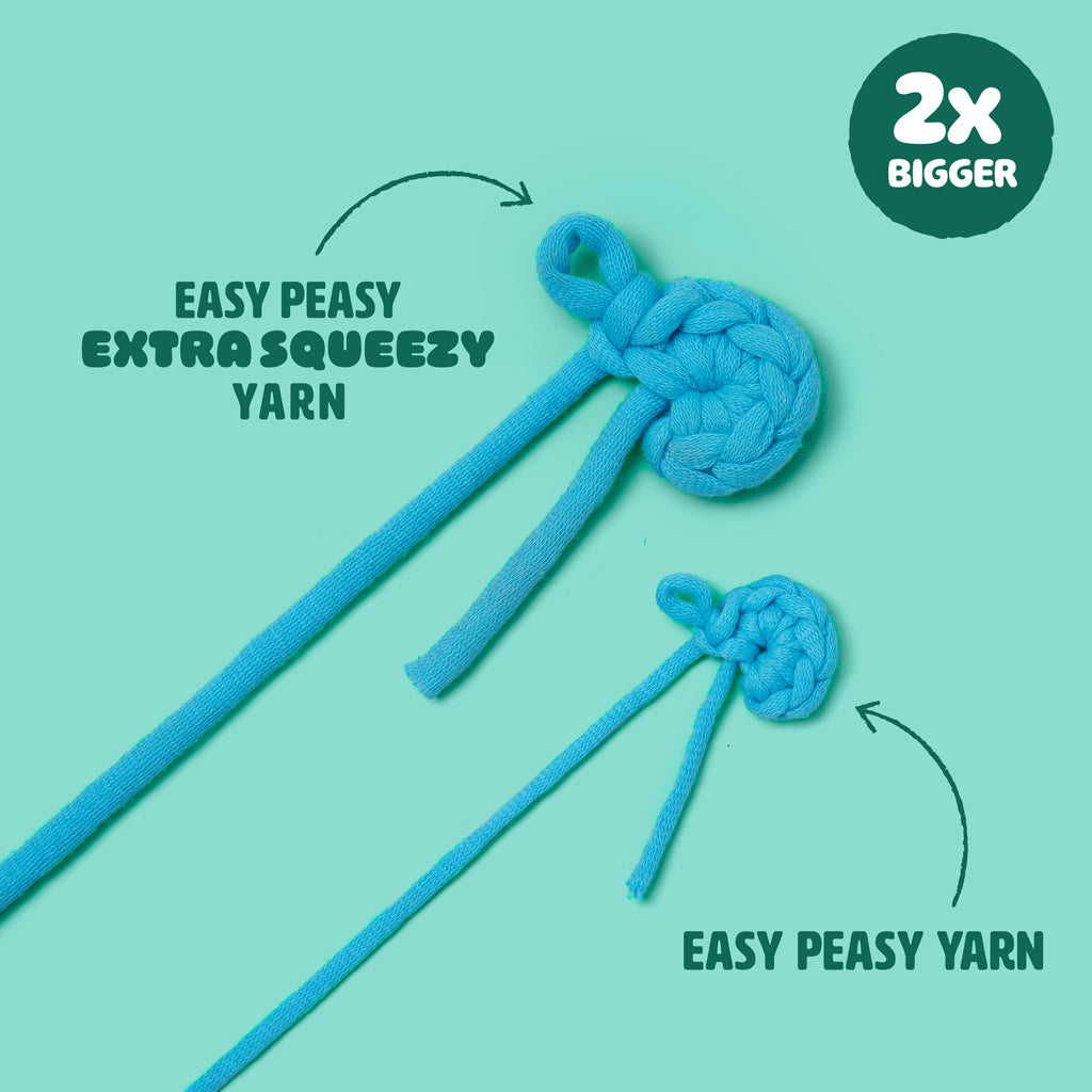 Kurt the Poison Dart Frog Extra Squeezy Crochet kit | The Woobles - Image 6