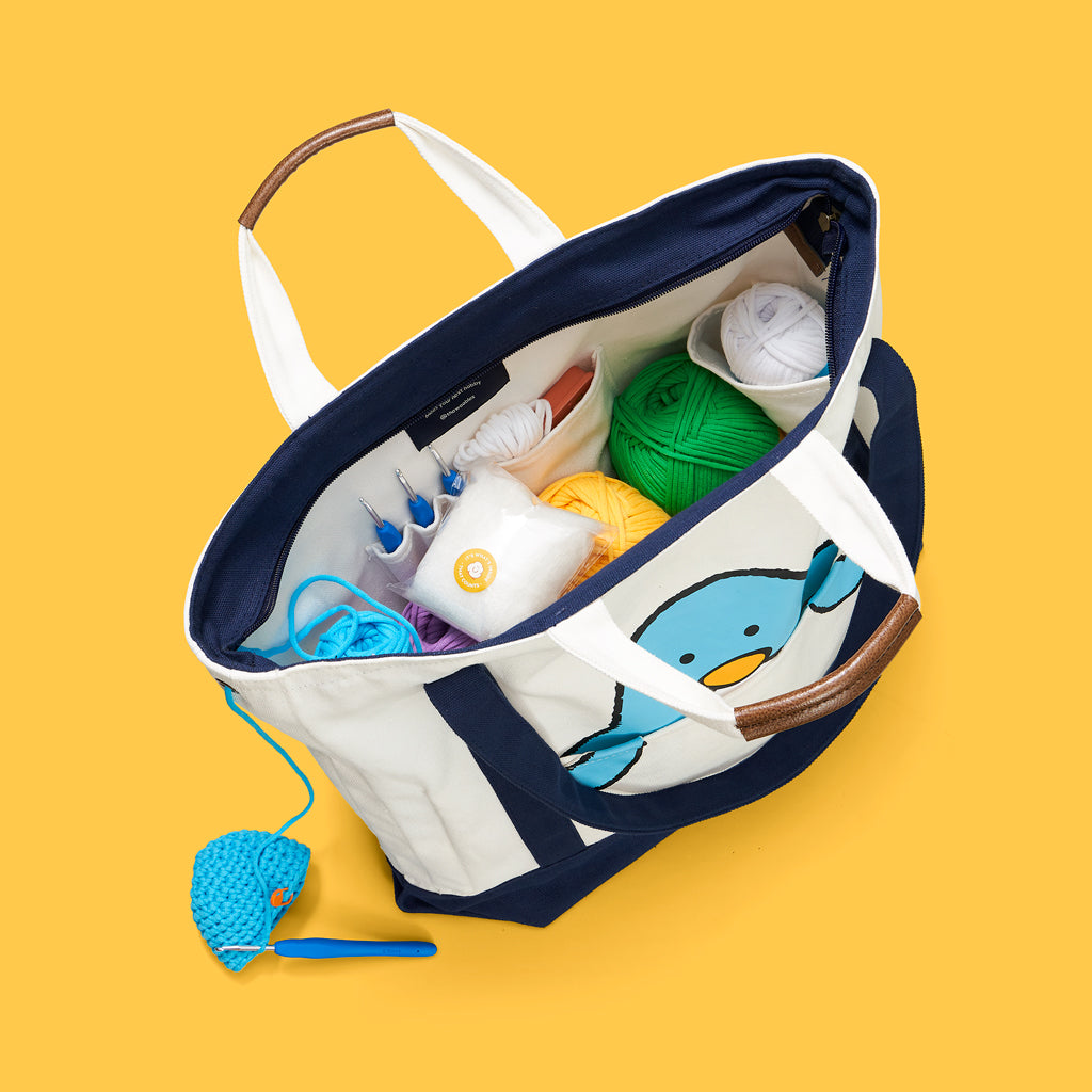 Fan-tote-stic Canvas Bag | The Woobles - Image 4