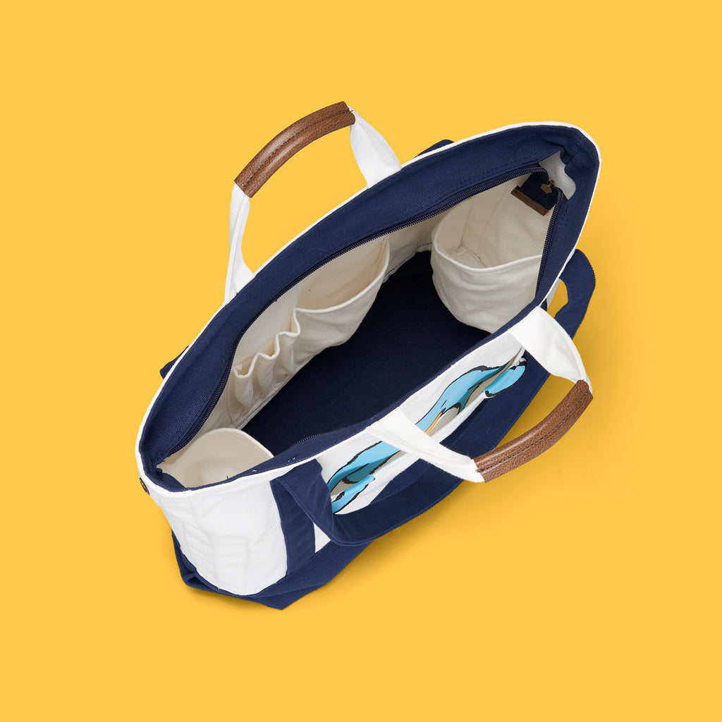 Fan-tote-stic Canvas Bag | The Woobles - Image 3