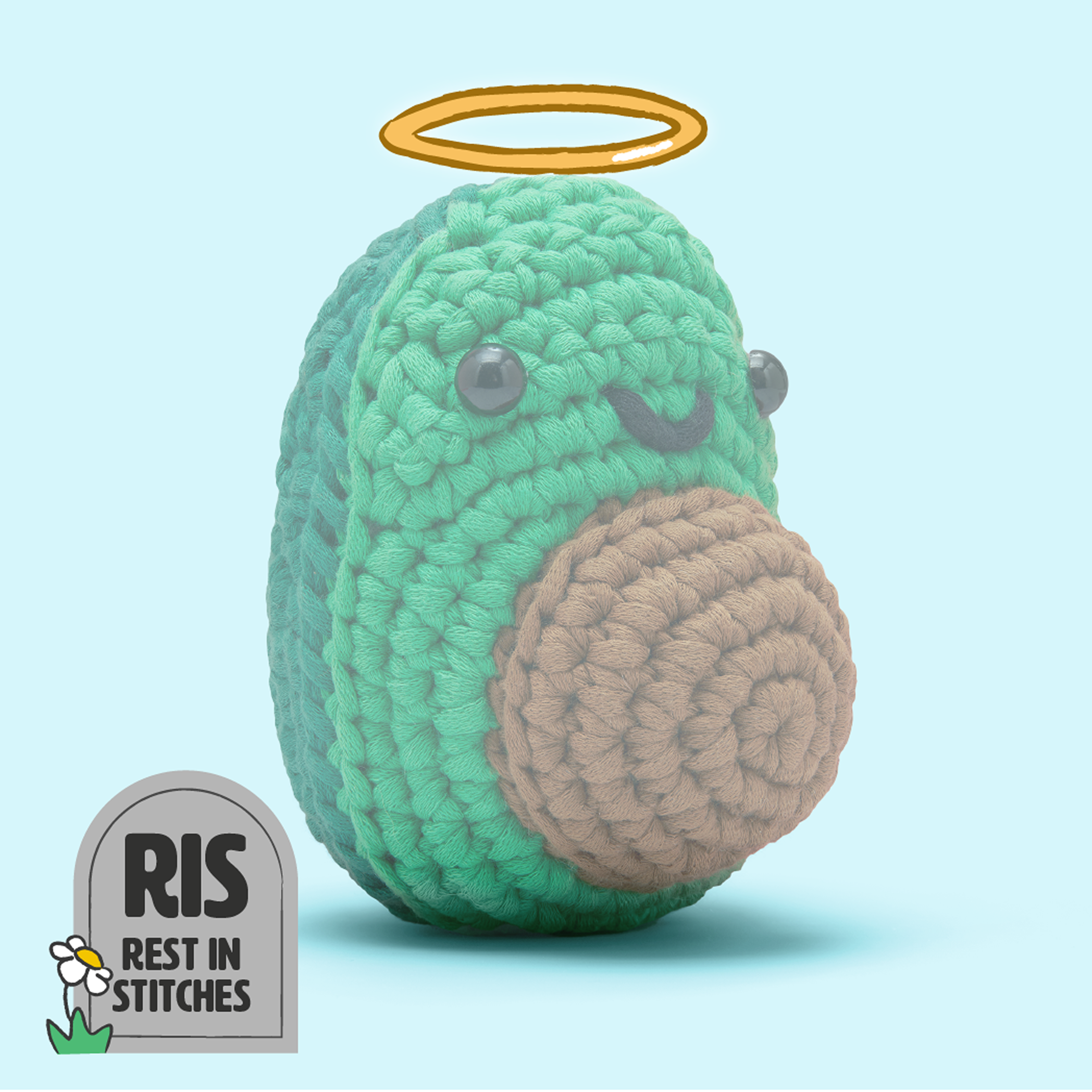 Avocado Crochet Kit | The Woobles