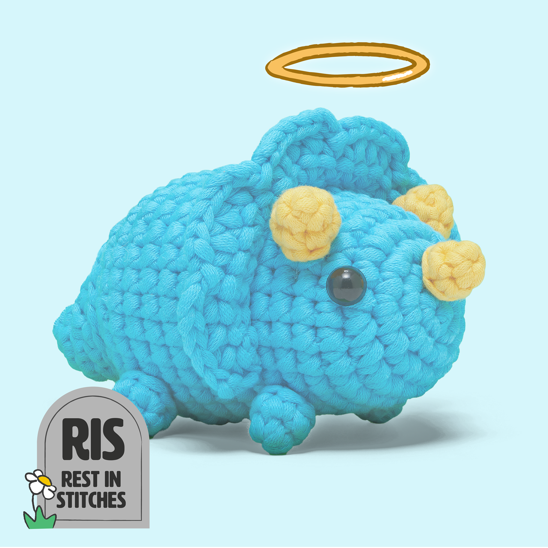 Oscar the Triceratops Crochet Kit | The Woobles