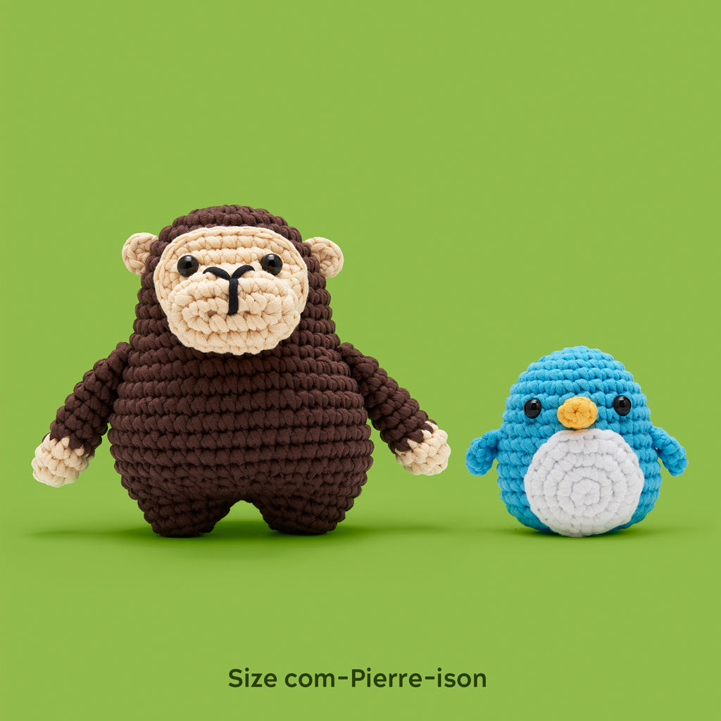Coco the Ape Crochet Kit | The Woobles - Image 4