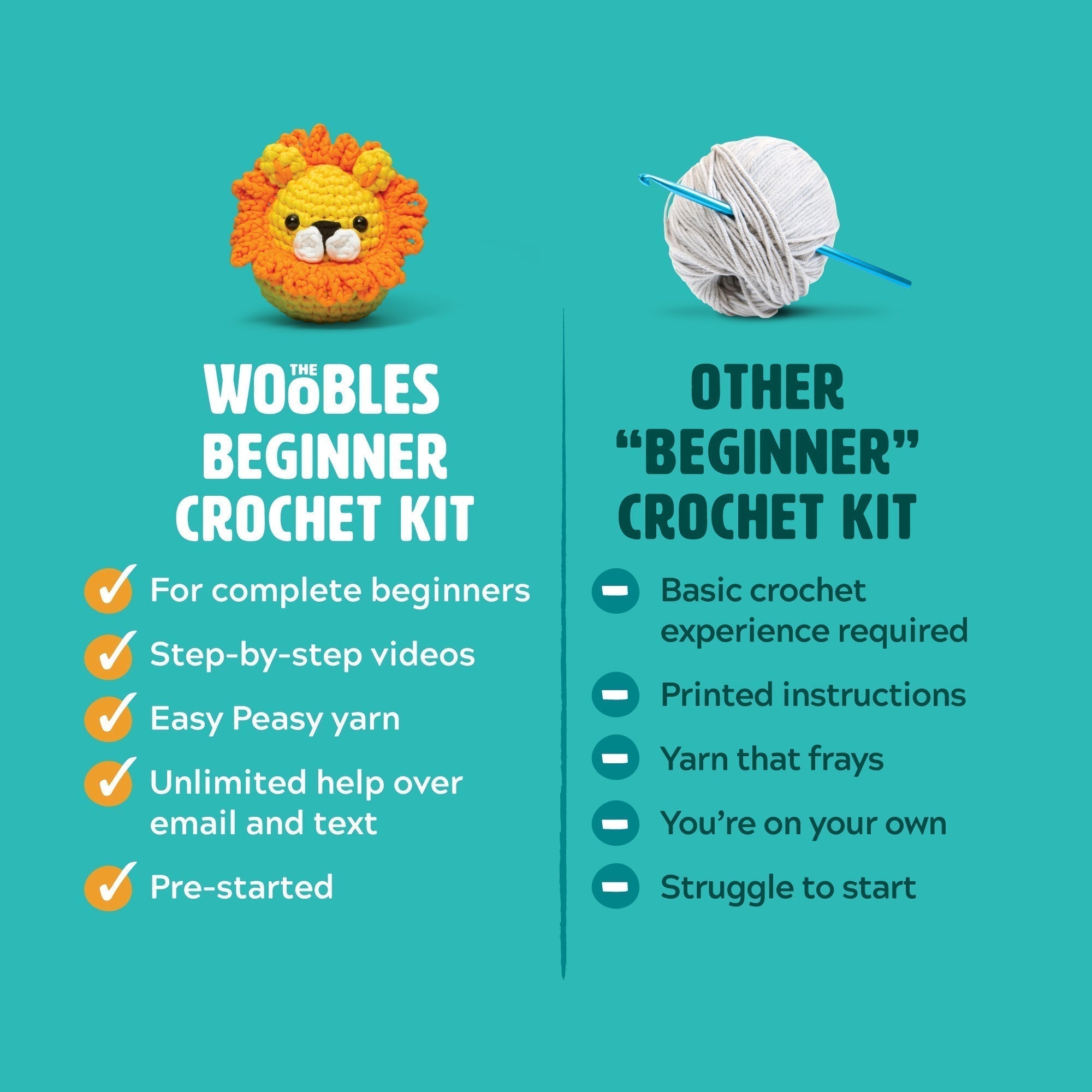 CHIMMY Crochet Kit | The Woobles - Image 6