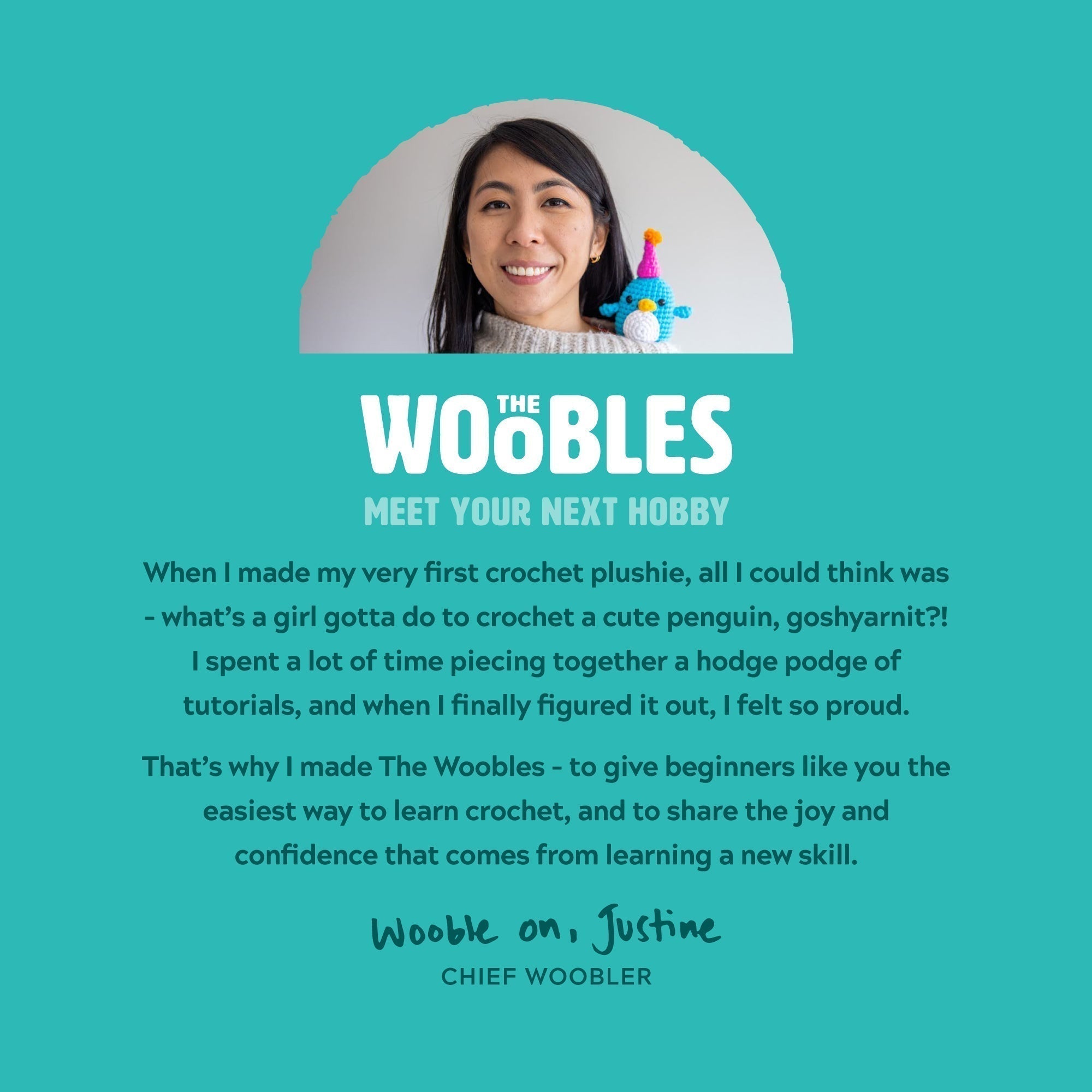 TURN-TO-WHITE Crochet Kit | The Woobles - Image 8