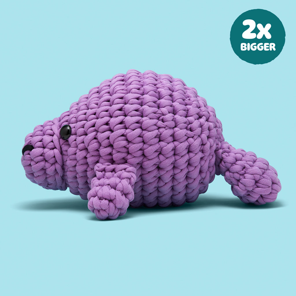 Phyllis the Manatee Extra Squeezy Crochet Kit - Image 8