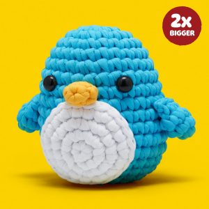 Pierre the Penguin Extra Squeezy Crochet Kit | The Woobles