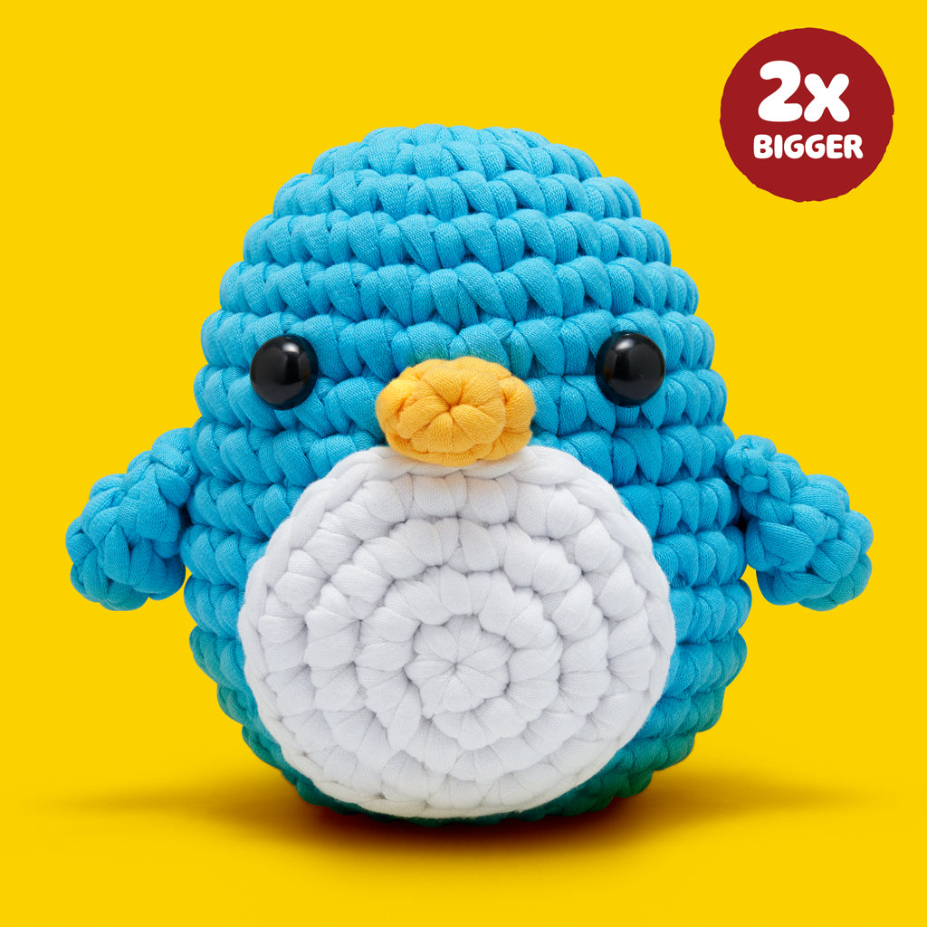 Pierre the Penguin Extra Squeezy Crochet Kit | The Woobles - Image 5