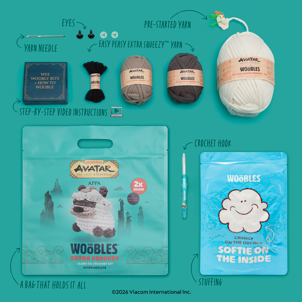 Appa Crochet Kit | The Woobles - Image 2