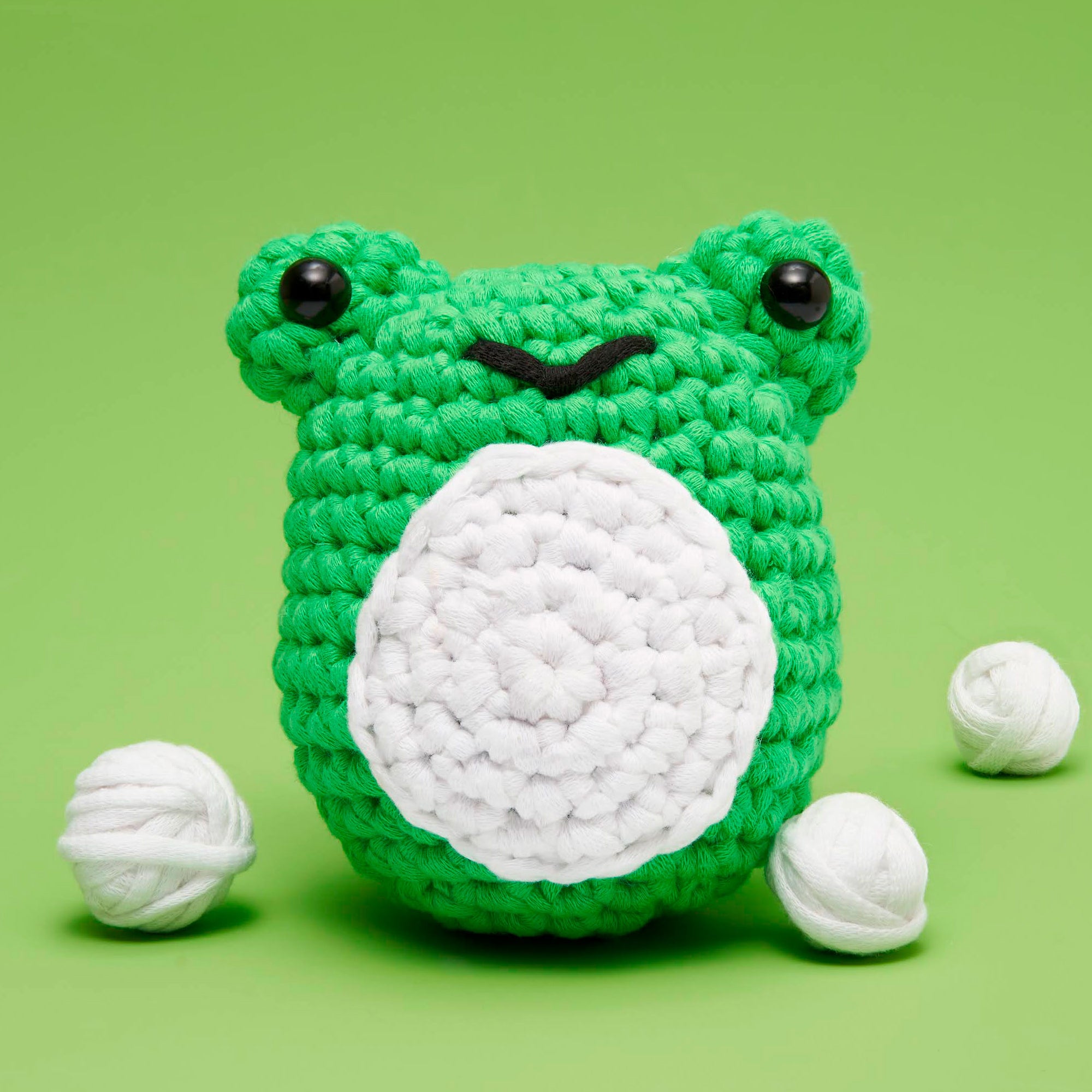 Frog Crochet Kit | Learn to Crochet with The Woobles - Image 3